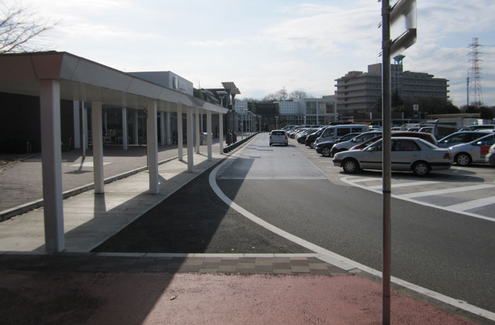 わんこと歩く際は、車に十分注意しましょう。