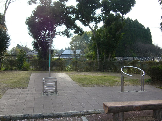 緑地は少しあります。