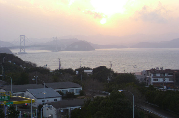 屋上展望台から見る景色は最高！