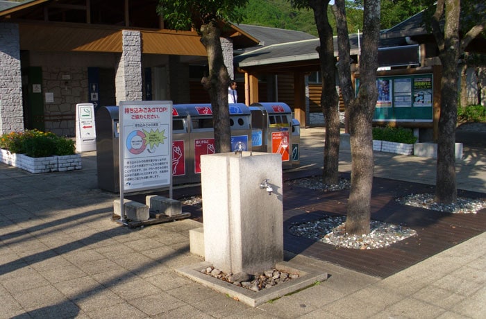 水飲み場もありますよ。 