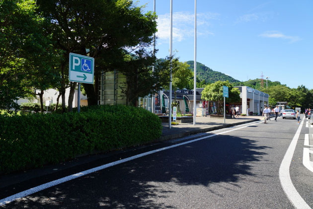 入り口側です。
