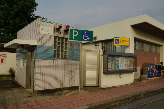 トイレはこちら。