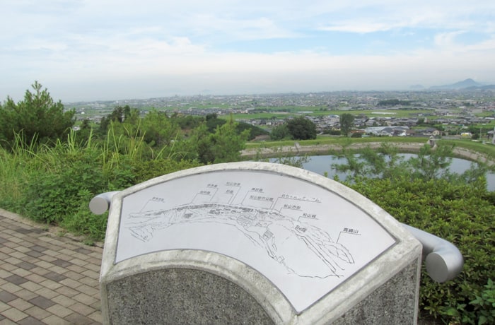高台から眺める景色は絶景です！