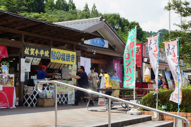 佐賀牛やあゆの串焼きがテイクアウトで食べられるんです！
