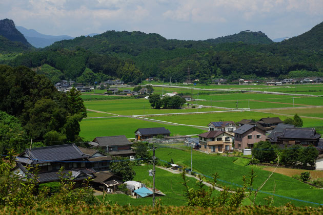 小屋の近くからは、こんなに素敵な風景が！