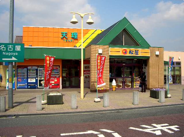24時間営業の松屋。