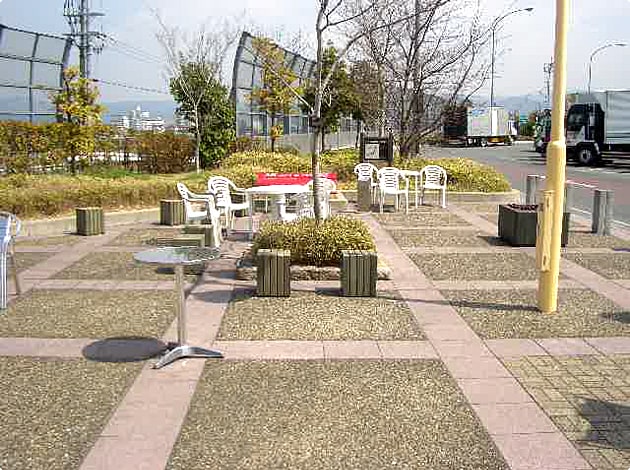 晴れているときは快適です。