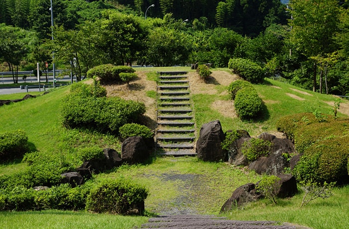 こちらも少し高台になっています。