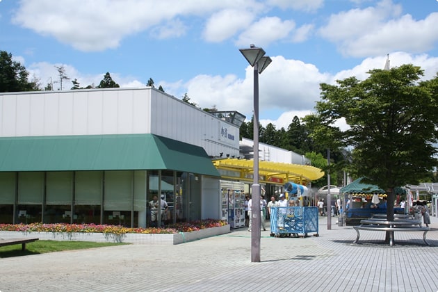 サービスエリア全景です。