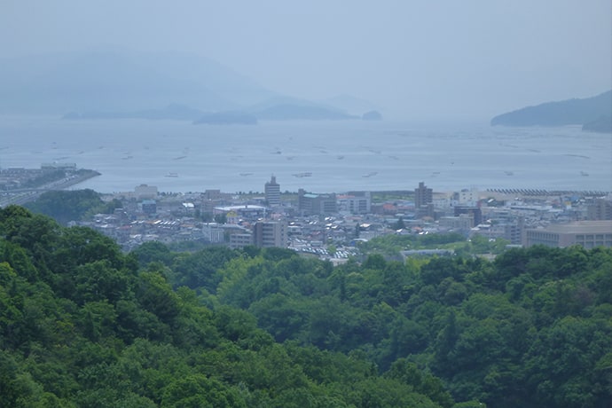 展望台からは美しい景観が楽しめます。