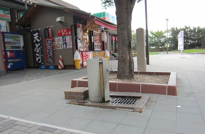水飲み場がありますよ。