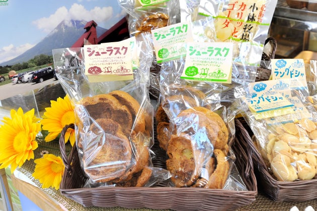 ミルクたっぷりのお菓子もここのオススメです。