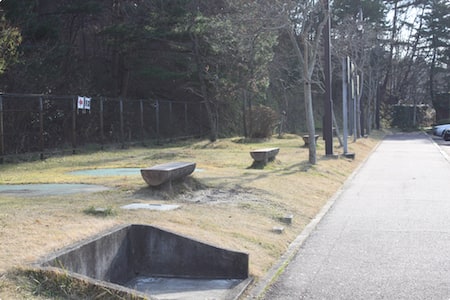 緑地があります。