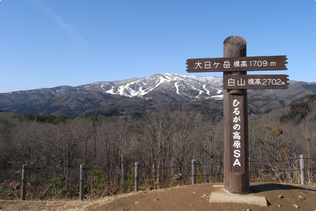 小高い丘の上からの眺めは最高！