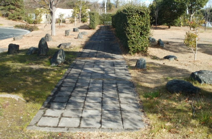 狭いのですが、園地もありますのでお散歩できます。