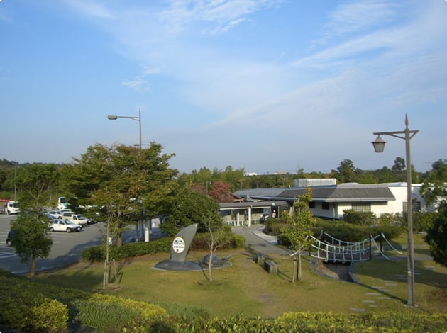 サービスエリア全景です。