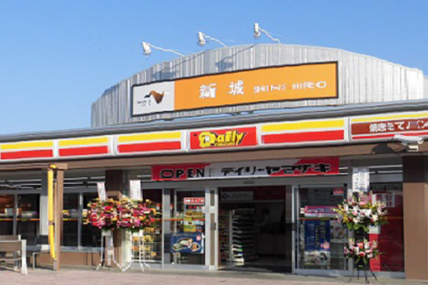 ちょっとしたテラス席のあるPAです。