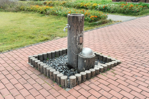 水飲み場がありますよ。