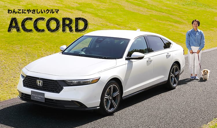 わんこにやさしいクルマ ACCORD