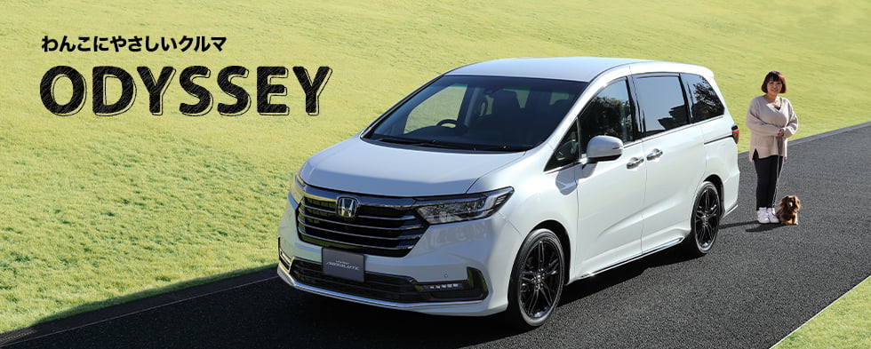 わんこにやさしいクルマ ODYSSEY