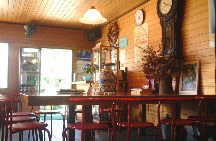 居心地の良さそうな店内。（わんこは入れません）