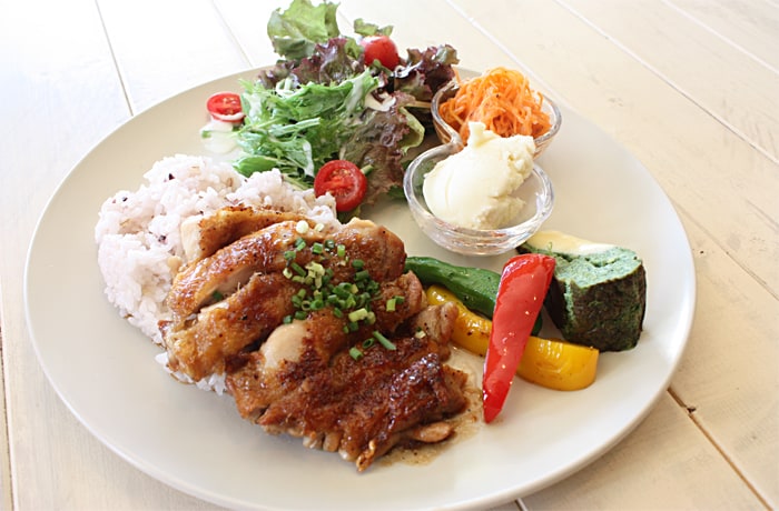 ご飯物はどれもボリューム満点！