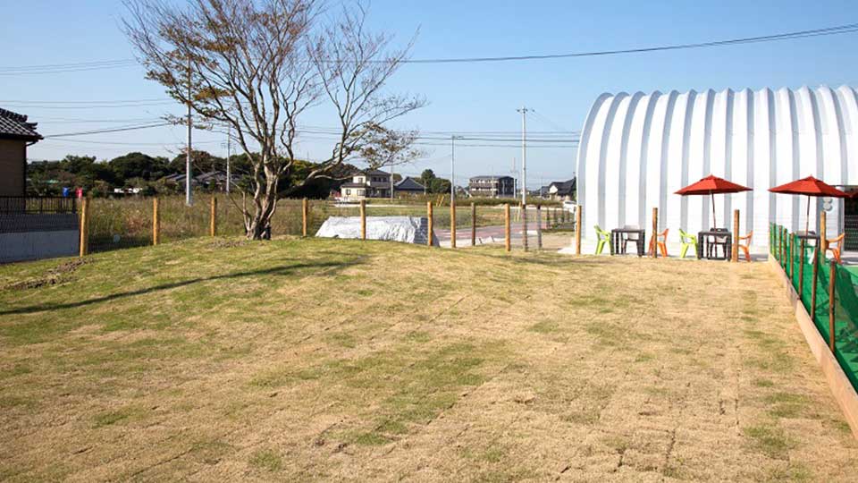 広々と走り回れます