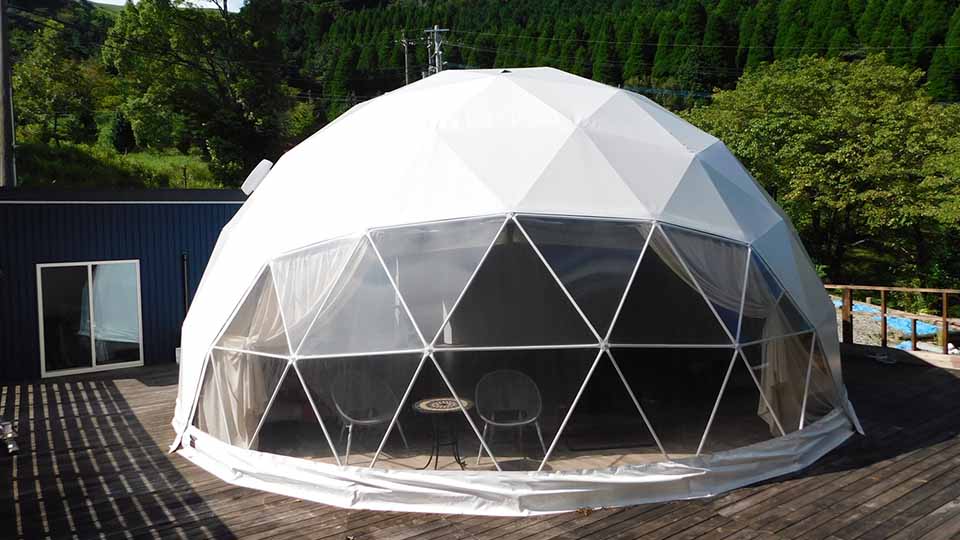 宿舎（10mビックドームテント）