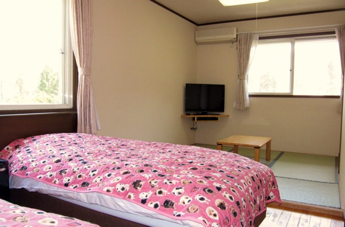 清潔感あふれるお部屋。写真は和洋室です。