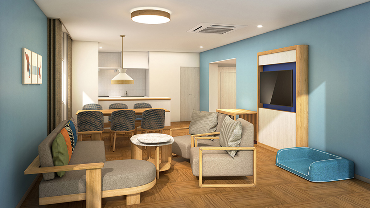 ペットルームは2025年8月にリニューアル！