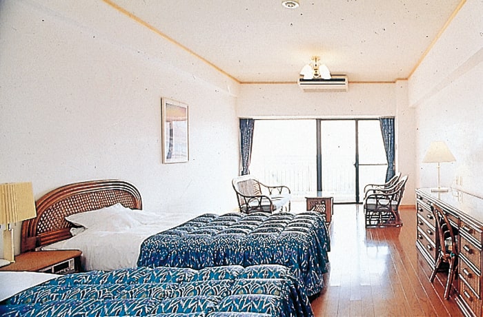 こちらのお部屋は、スタンダードルーム。約40㎡の広さがあります。