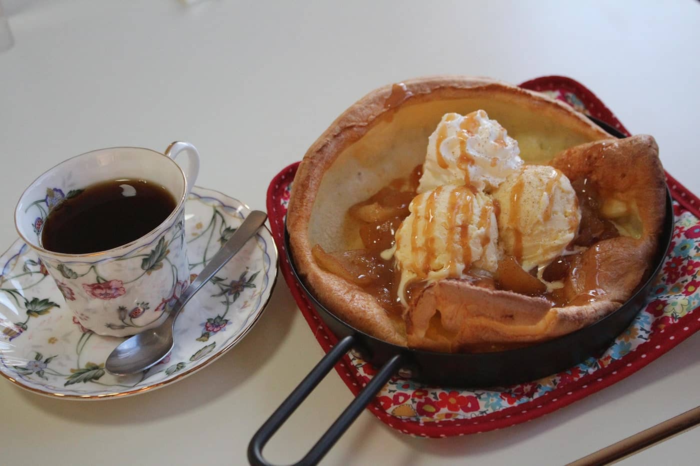 新感覚パンケーキのダッチベイビー