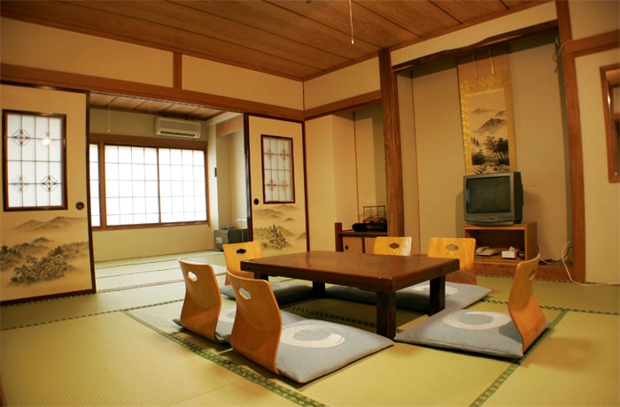 畳のお部屋でのんびり。