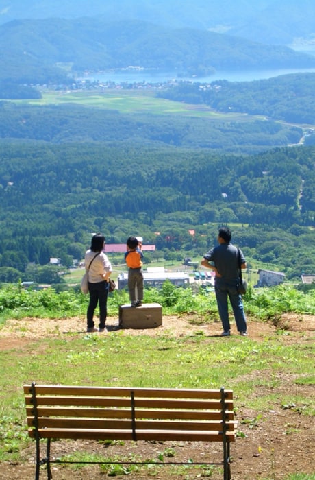 展望台からの眺望は、最高ですよ！