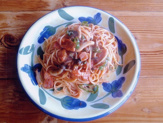 昔懐かしいナポリタンの味は、お店の名物にもなっています。