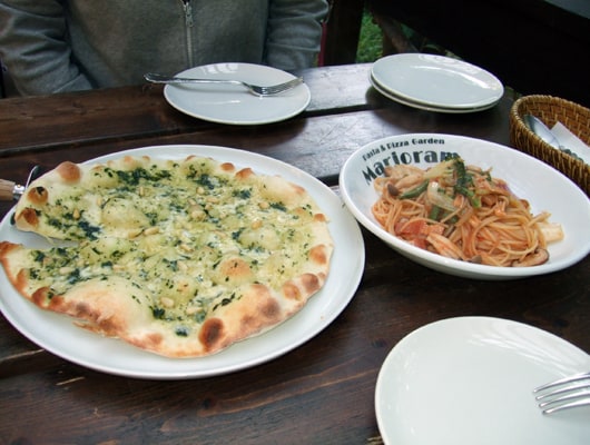 ピザやパスタなど、どれもおいしそうなメニューばかり！