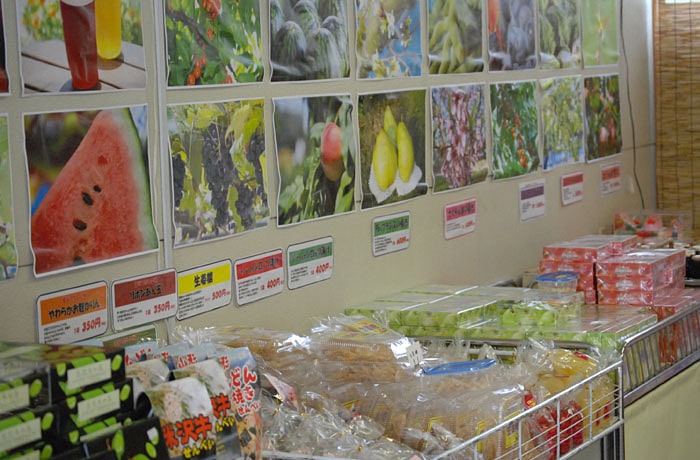 果物狩りの後は、売店をのぞいてみよう！