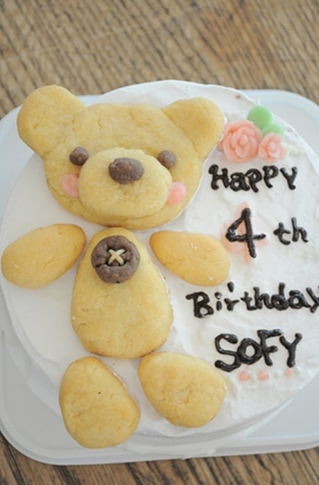 大切な愛犬の誕生日に、手作りのバースデーケーキはいかが？