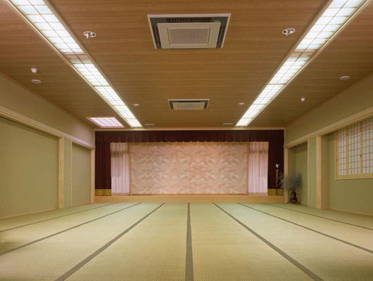 宴会場もあります。（わんこは入れません）