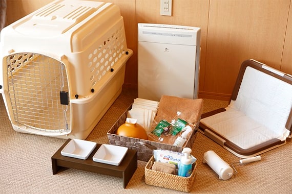 充実のアメニティで荷物が少なくすむのもポイント！