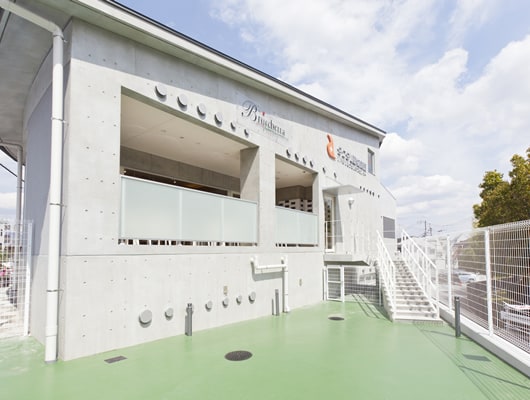 店内奥にはドッグランがありますよ！