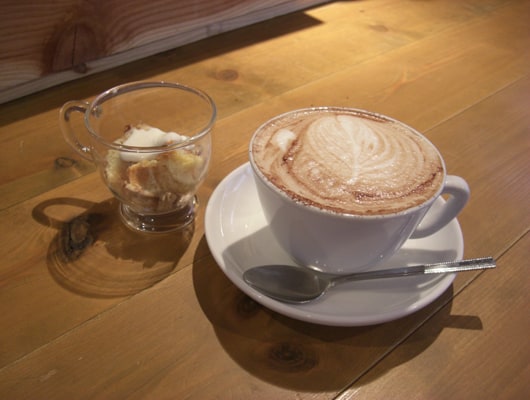 散歩帰りに立ち寄って、コーヒーブレイクはいかが？