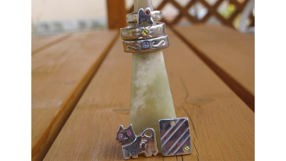 アイデア次第でいろいろなシルバーアクセサリーを作れます！