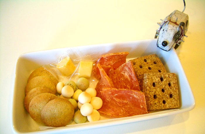 わんこには、おやつの盛り合わせをどうぞ！お持ち帰り用の袋をもらえます。