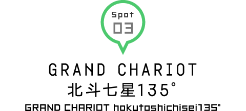 Spot 03 GRAND CHARIOT 北斗七星135°