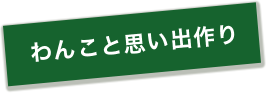 わんこと思い出作り