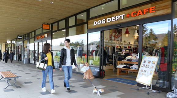 飼い主さんとわんこに人気のお店、DOG DEPT + CAFE