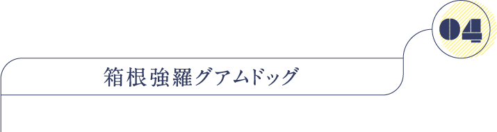 箱根強羅グアムドッグ