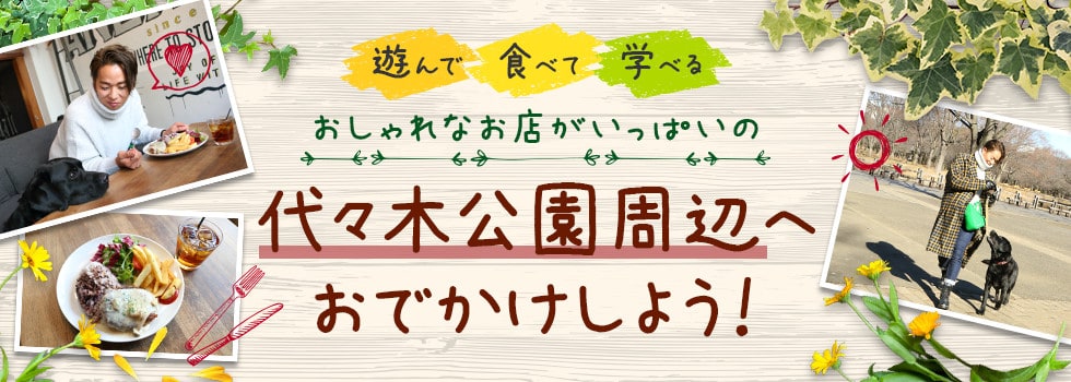 遊んで食べて学べる おしゃれなお店がいっぱいの代々木公園周辺へおでかけしよう！