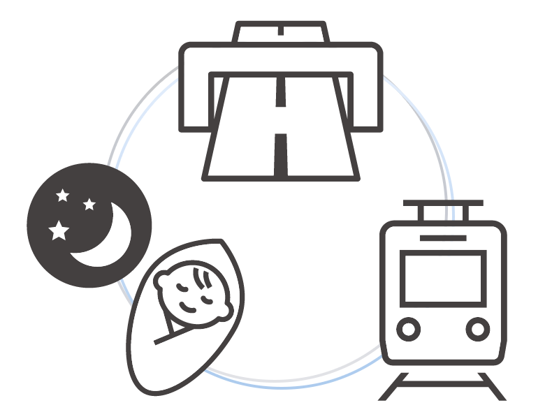 トンネル内工事・屋内作業